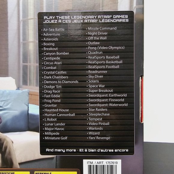 Atari Retro Video Game System with 2 Wireless Joysticks and 200+ Games - Picture 3 of 11